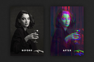 VHS Photo Effect For Posters