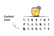75 Cocktail Icons, a Solid Icon by Prosymbols (Thumbnail 3 of 8)