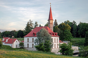 Priory Palace Museum in Gatchina, an Architecture Photo by Schreibikus