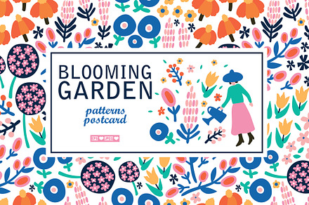Blooming garden.