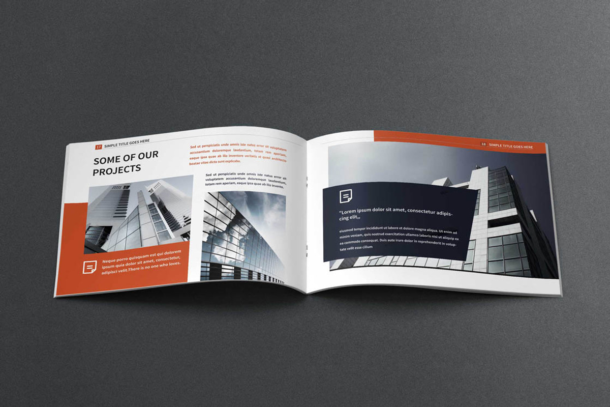 A5 Corporate Company Brochure, a Brochure Template by New Lines (Photo 6 of 15)