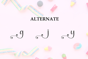 Candy Script Font