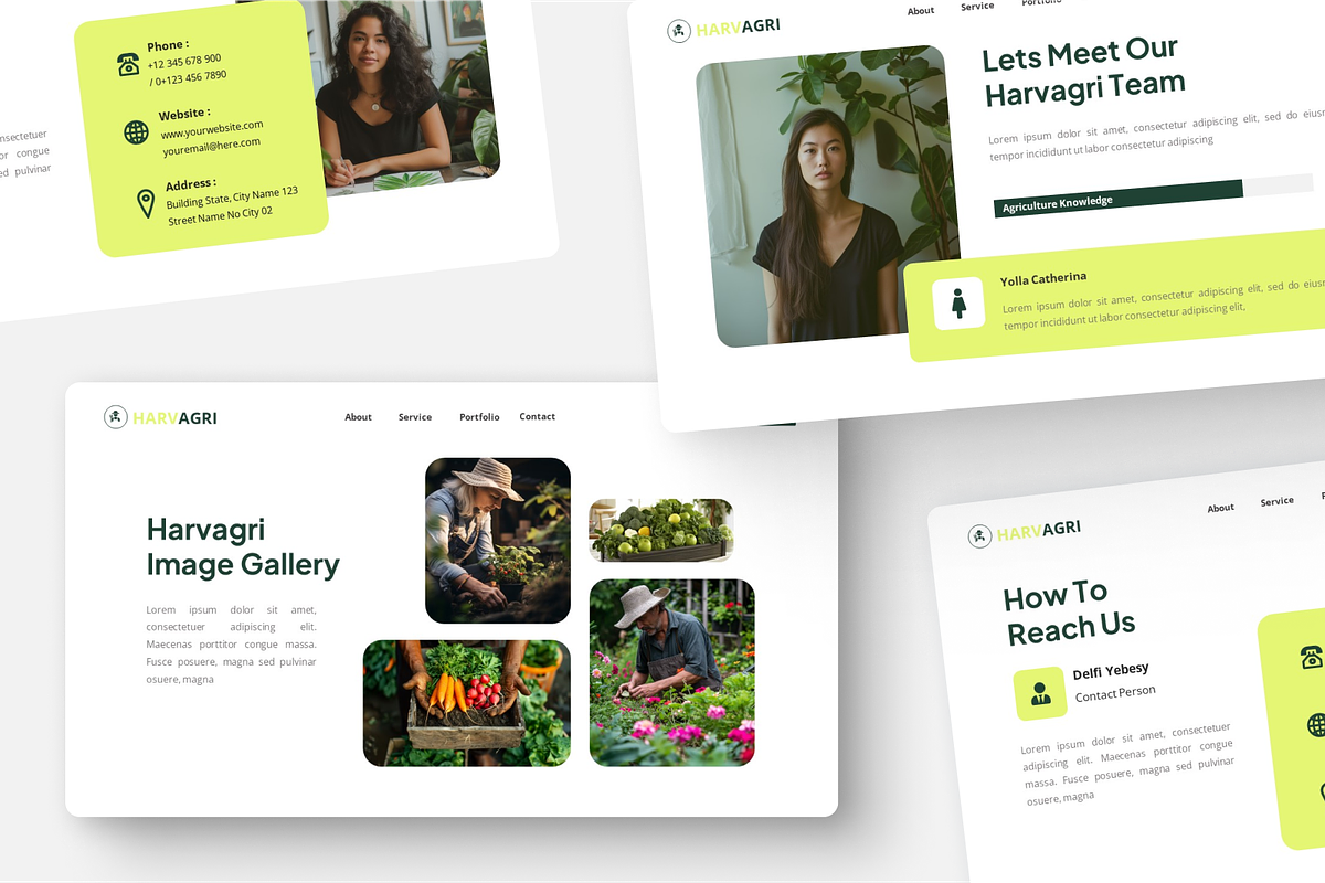 Harvagri - Agriculture Keynote, a Presentation Template by Annora Studio (Photo 3 of 5)