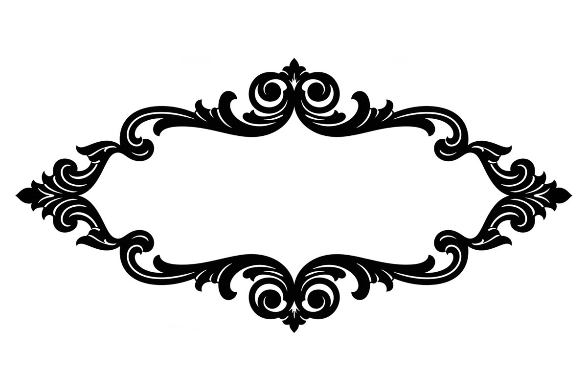 Vintage Ornament Frame Vector Bundle, an Illustration by Creativeshirt (Photo 14 of 51)