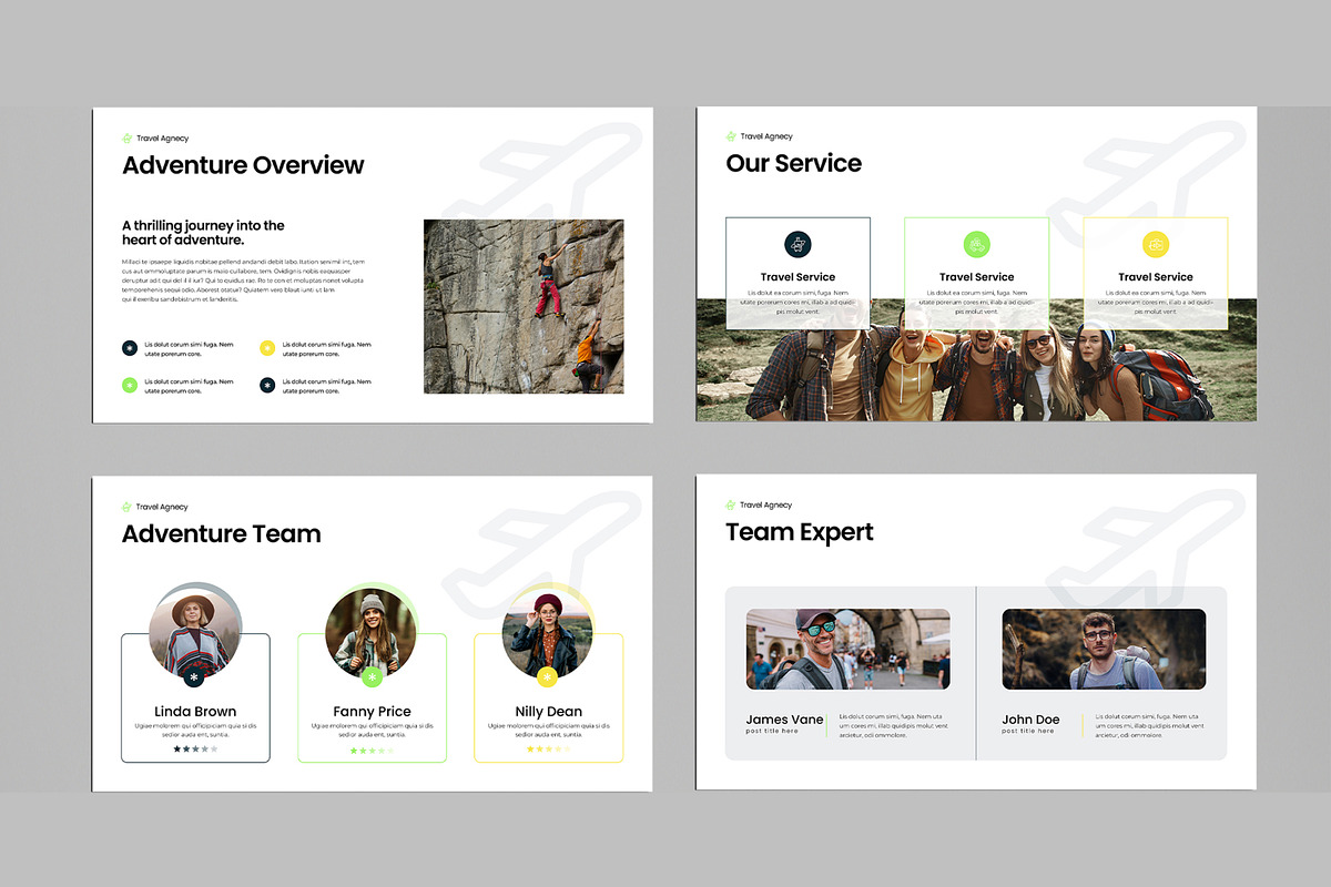 Adventure Travel Presentation Design, a Presentation Template by MightyDesign (Photo 3 of 8)