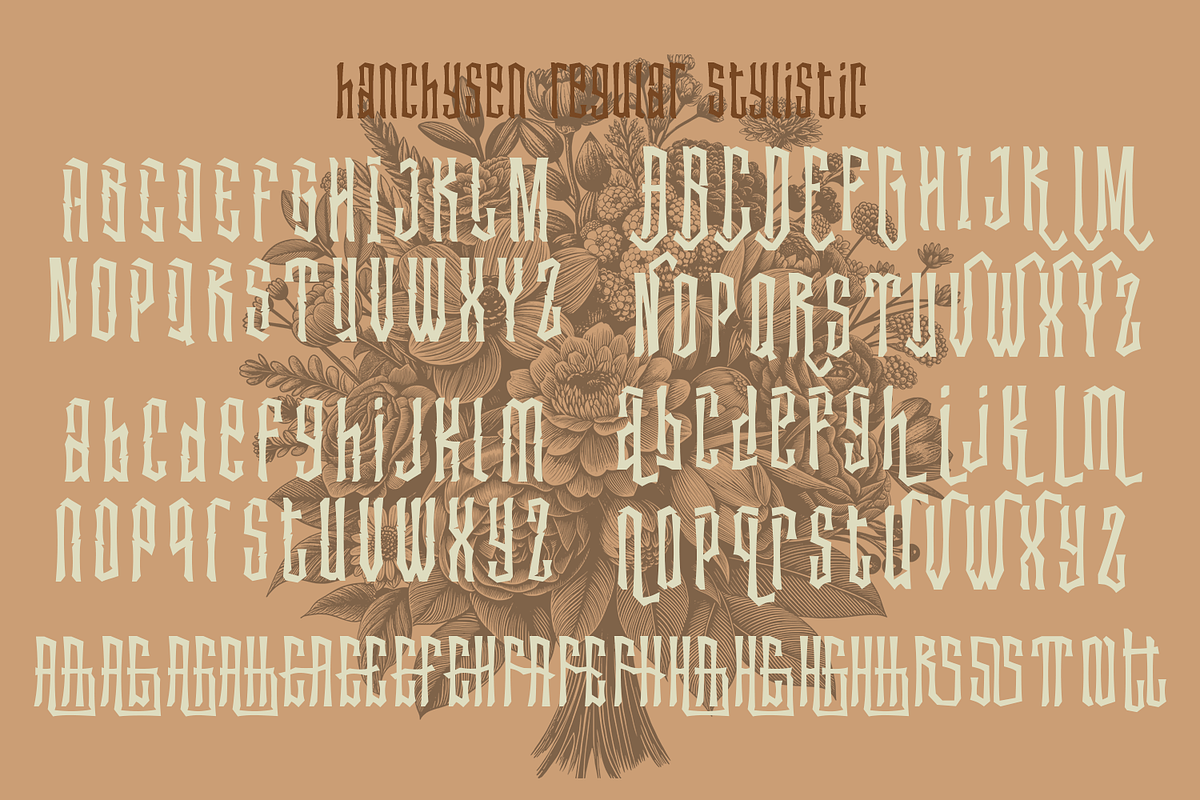 Hanchysen Font Duo, a Blackletter Font by madeDeduk (Photo 5 of 8)