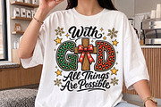 With God All Things Are Possible PNG, a Seasonal Illustration by Libby Wishes (Thumbnail 3 of 4)