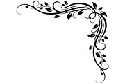 Elegant Botanical Corner, an Object Graphic by Designer_Momina (Thumbnail 1 of 11)
