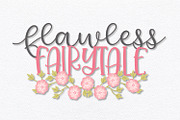 Flawless Fairytale - A Magical Duo, a Script Font by CraftyLittleNodes (Thumbnail 1 of 9)