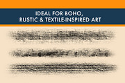 Rustic Fabric Texture Brush Set, a Brushes & More by Zsolt Kosa Art (Thumbnail 3 of 6)