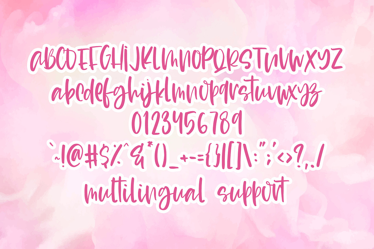 Blush Lovely - Handwritten Font preview 6