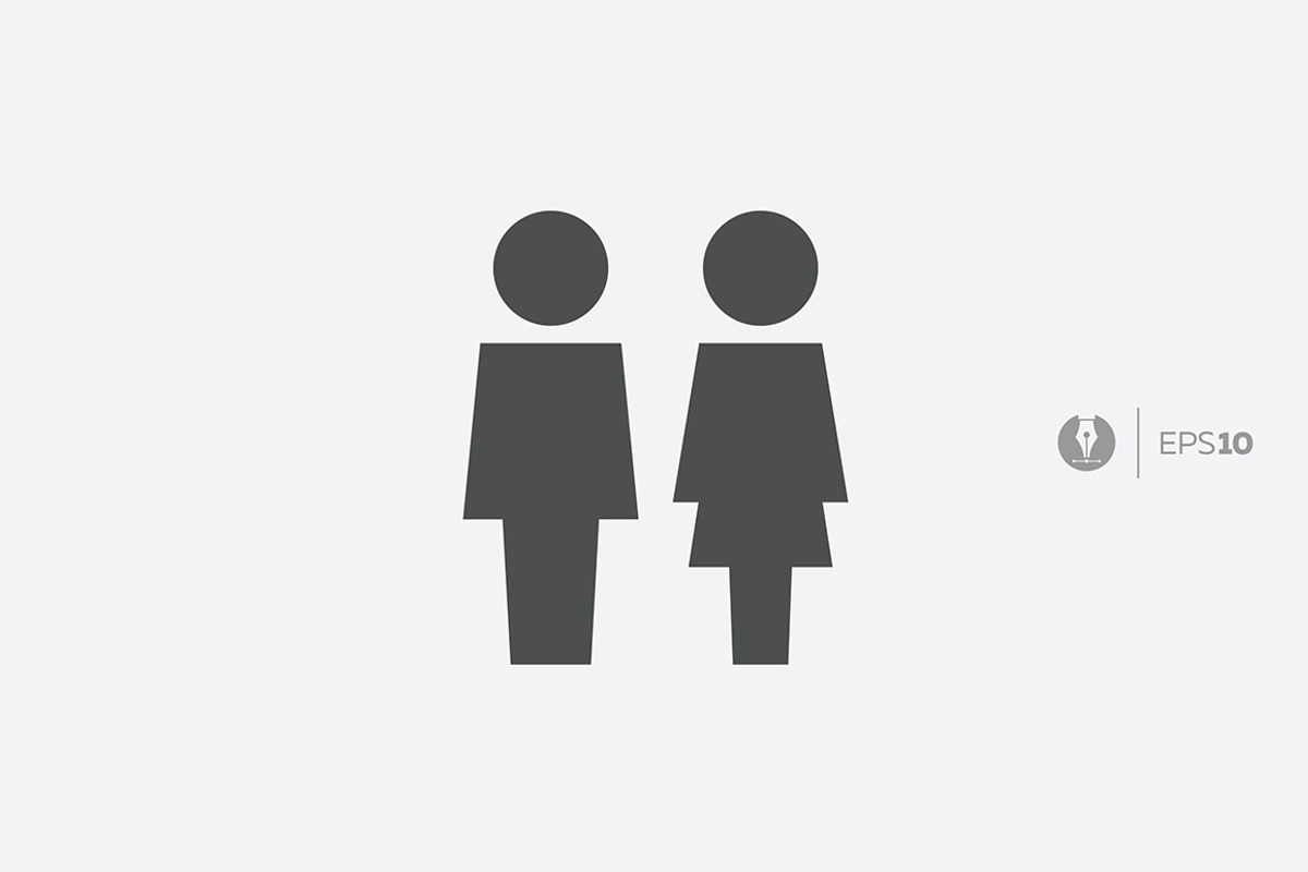 Abstract people vector icon, a Background Graphic by Flower Travelin Man