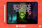 Storybook Procreate Brushes Bundle, a Brush Add-On by Tim Hankins Design (Thumbnail 1 of 7)