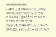 Back Groove, a Serif Font by Gatype (Thumbnail 12 of 12)