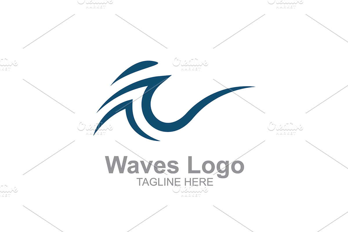 20 Logo Sea & Waves Templates Bundle, a Branding & Logo Template by Friendesigns (Photo 3 of 21)