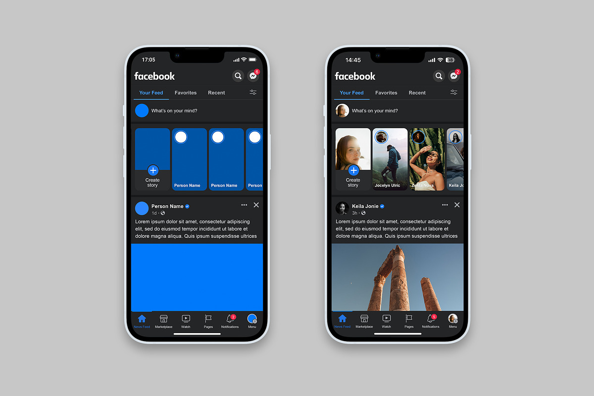 Facebook Template Mockup 2024, a Social Media Template by Dilshod Sobirov (Photo 2 of 9)