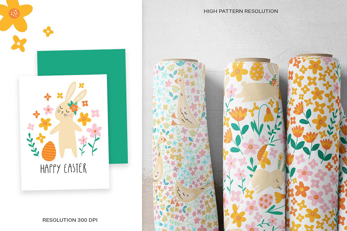 Hello Spring. Happy Easter clipart, an Animal Illustration by Irina Ostapenko (Photo 4 of 9)