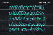 Clexon Pixel - Geometric 8Bit Font, a Sans Serif Font by CuratedType Studio (Thumbnail 9 of 11)