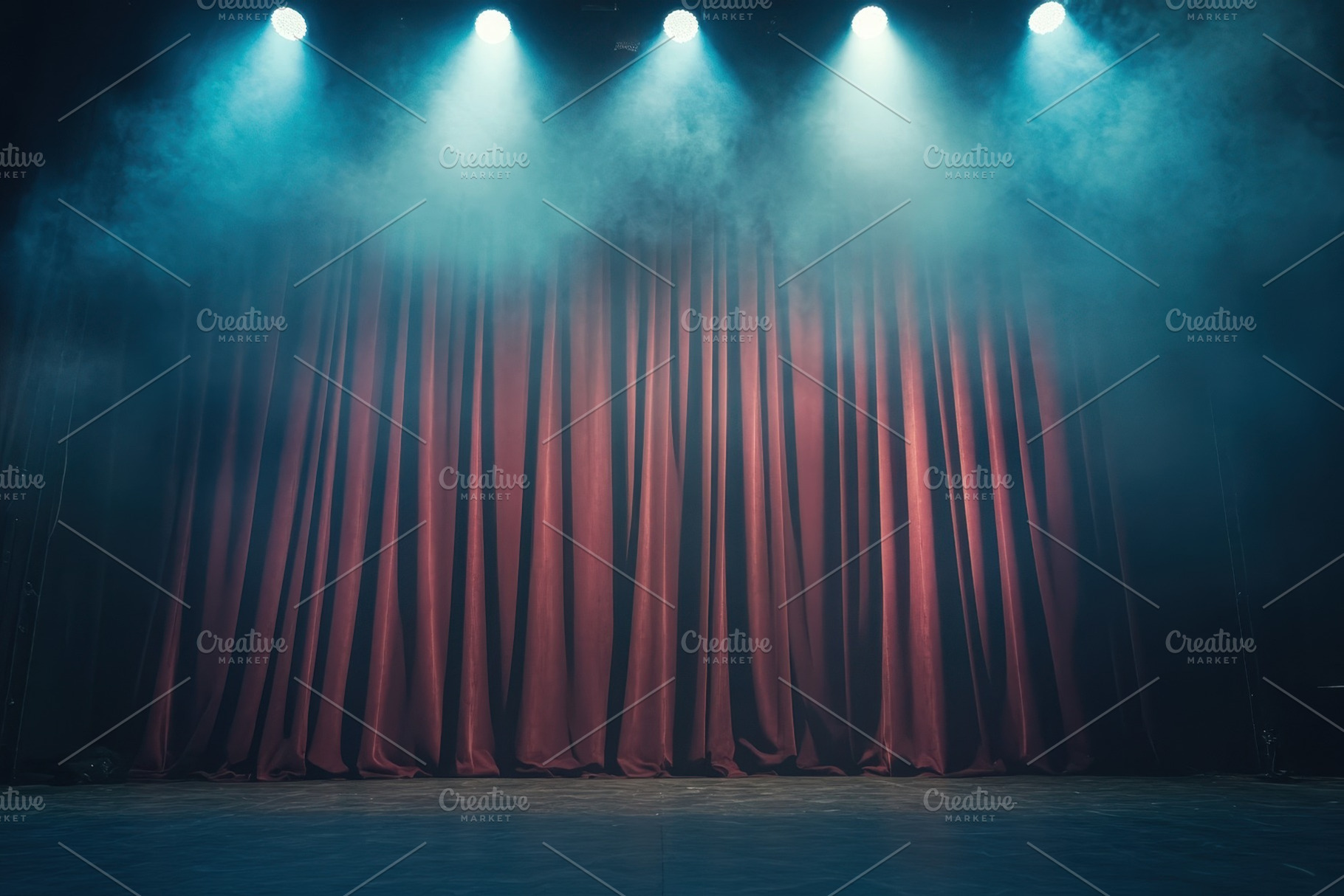 Stage set for a performance with vel, a Photo by Iftikhar Alam