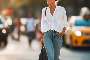 Stylish young woman in sunglasses, a Beauty & Fashion Photo by MistyDay