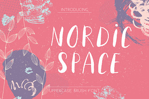 Nordic Space | Uppercase Font