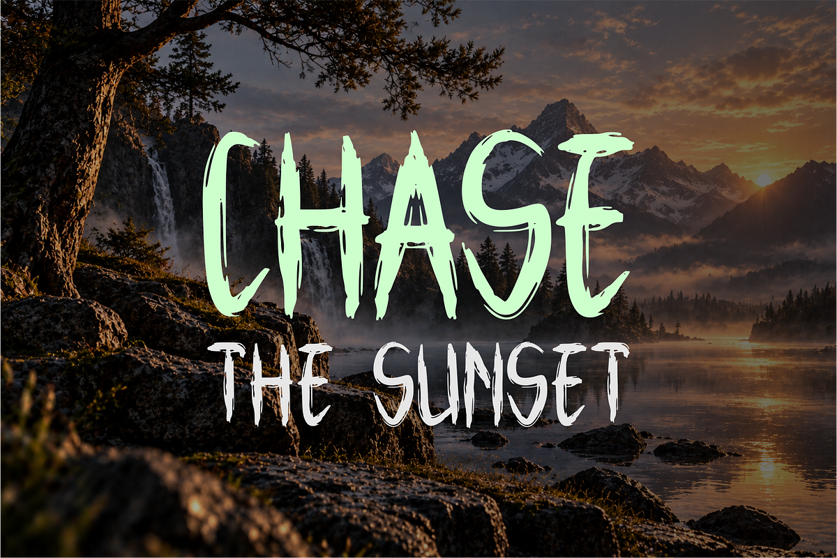 DRAZEL — Distressed Brush Font, a Handwritten Font by idealistudio (Photo 4 of 5)