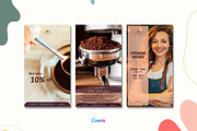 Strong Coffee - Instagram Template, a Social Media Template by Aji Gallery (Thumbnail 3 of 8)