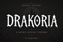 Drakoria - Gothic Fantasy Typeface