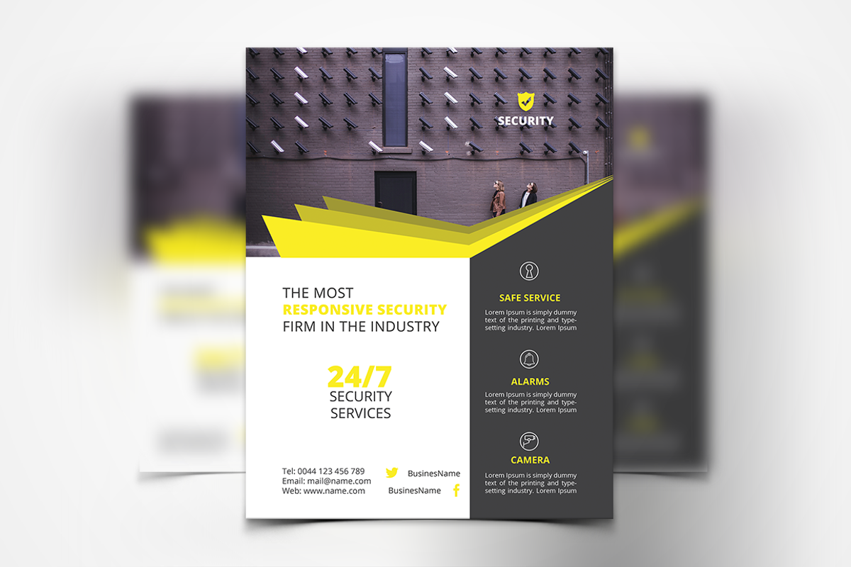 200+ Premium Flyers Bundle 99% OFF, a Flyer Template by UNIK Agency (Photo 32 of 66)