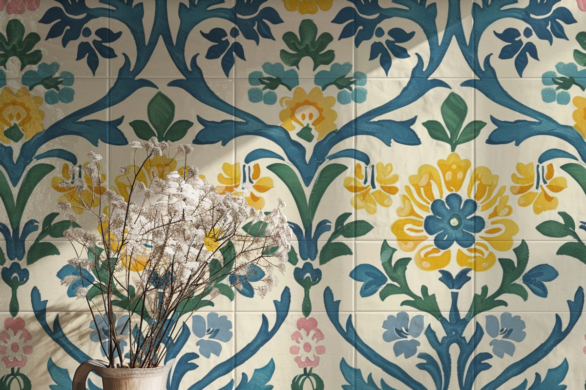 Antique Vintage Mediterranean 4, a Pattern Graphic by Olya Creative (Photo 9 of 13)