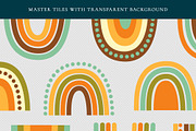 Rainbow Elements & Patterns Set #01, a Pattern Graphic by Olga Begak Art & Design (Thumbnail 4 of 6)