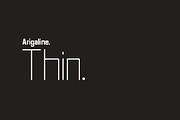 Arigaline Complete Family, a Sans Serif Font by Zone 6 (Thumbnail 6 of 14)