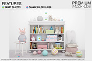 Nursery Wallpaper & Frames Mockups, a Product Mockup by mock-ups (Thumbnail 18 of 23)
