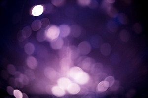 City Lights (Purple Bokeh)