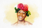 Realistic Watercolor Effect, an Action Add-On by liptouse (Thumbnail 7 of 9)