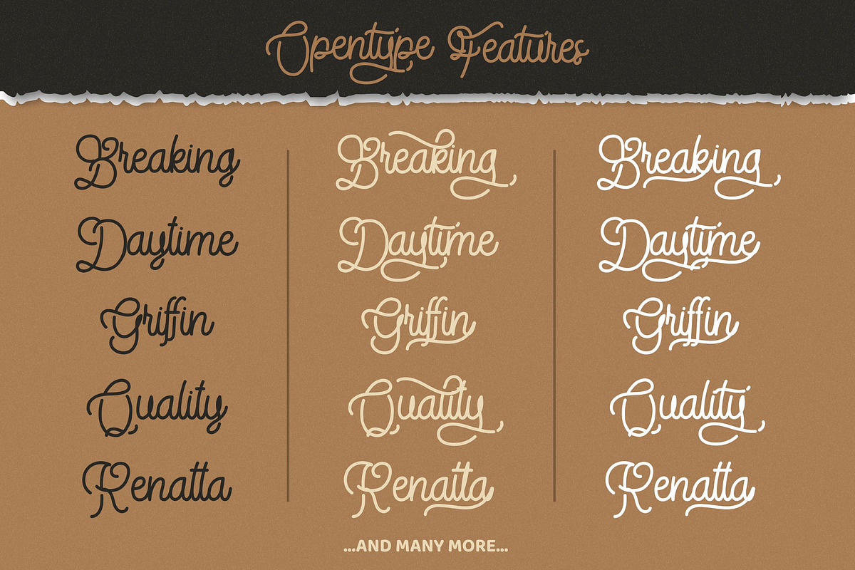 StringLabs - Monoline Retro Font, a Script Font by StringLabs (Photo 10 of 11)