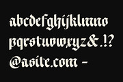 ED Morrigan Typeface, a Blackletter Font by Emyself Design (Thumbnail 7 of 11)