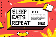 Nofrya | Modern Playful Display Font, a Handwritten Font by Idea Studio (Thumbnail 8 of 10)