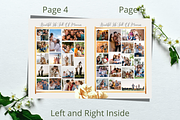 Gold Royal Funeral Program, a Brochure Template by Feel Inspired Digitals (Thumbnail 5 of 6)