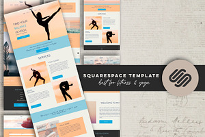 Squarespace Yoga Coach Website