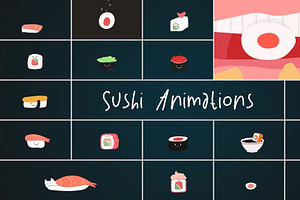 Sushi Animations for Premiere Pro, a Templates & Theme by 2dfx