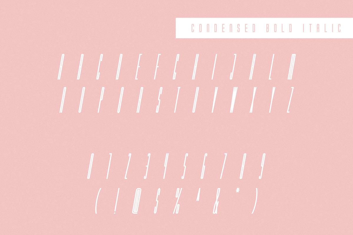 Vibe Condensed Font Family, a Sans Serif Font by Pixel Supply Co. (Photo 17 of 17)