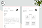 Resume CV Template for MS Word, a Resume Template by GResume (Thumbnail 4 of 7)