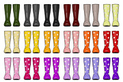 Family Welly Boots Collection, an Object Illustration by JT Digital Studio (Thumbnail 5 of 11)