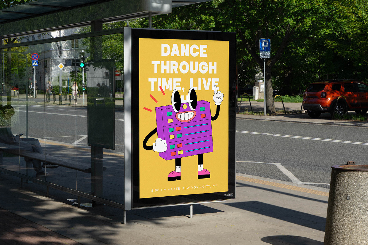 Funky Glitter Modern Sans Font, a Sans Serif Font by timelesstype.co (Photo 2 of 20)