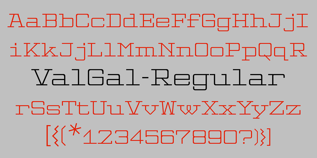 Valgal, a Slab Serif Font by Ingrimayne Type (Photo 2 of 6)