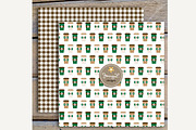 Coffee Digital Paper, a Pattern Graphic by JennyL Designs (Thumbnail 3 of 4)