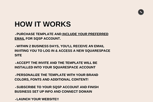 Clover Squarespace Template