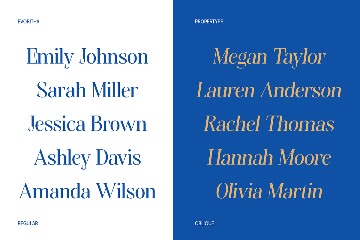 Evoritha, a Serif Font by Propertype (Photo 6 of 16)