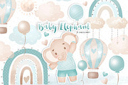 Baby Elephant boy design, an Illustration by designloverstudio (Thumbnail 1 of 3)